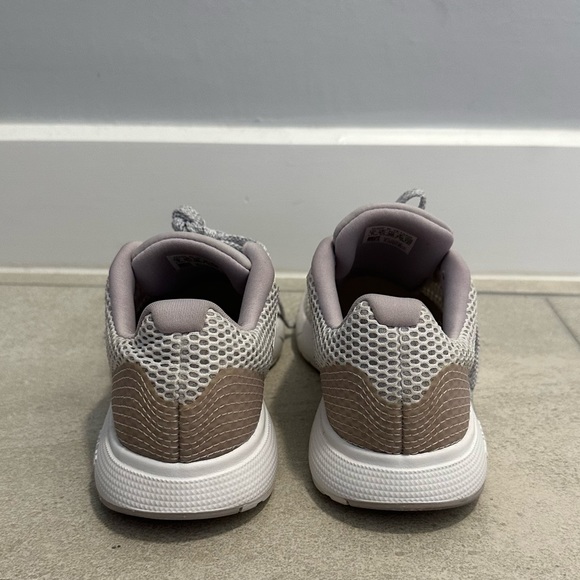 Adidas Sooraj Grey White Lilac Cloudfoam Midsole, Mesh Sneakers US 5, UK 3.5 - Picture 7 of 7